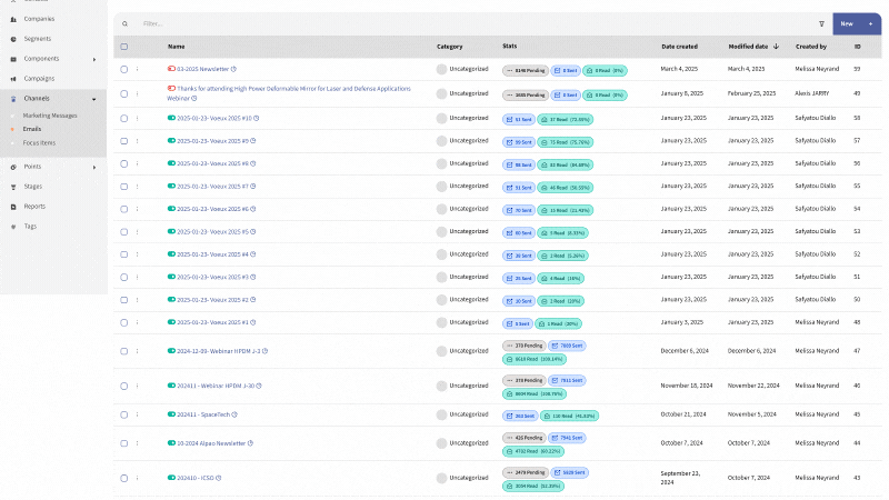 CRM VTiger et Mautic marketing automation Open Source